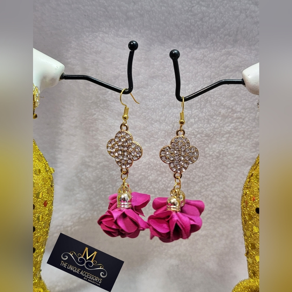 Handmade earrings.